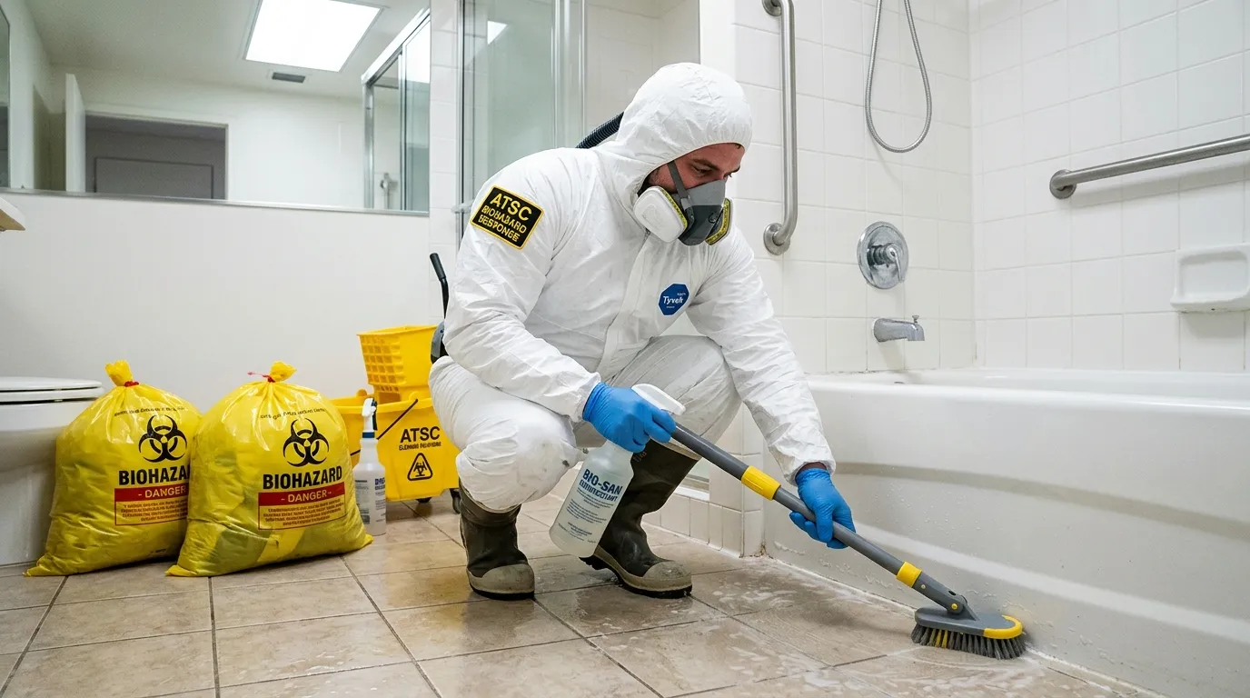 Decontamination equipment deployed for Blood Cleanup in Allapattah